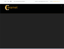 Tablet Screenshot of ceramet.com.pl