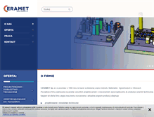 Tablet Screenshot of ceramet.pl