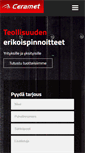 Mobile Screenshot of ceramet.fi